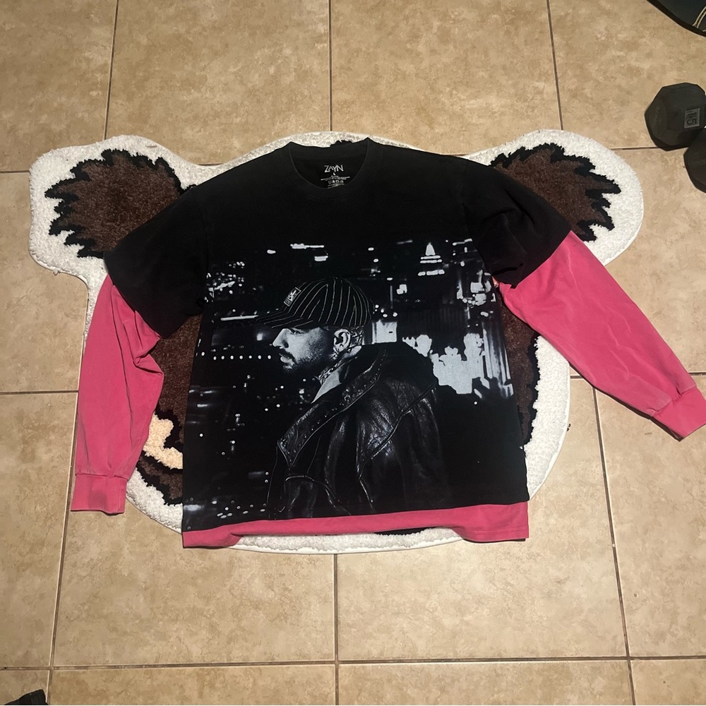 Zayn Las Vegas Residency Official Merch Long sleeve T-shirt Size Large New